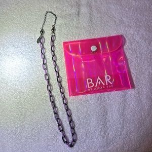 BAR necklace